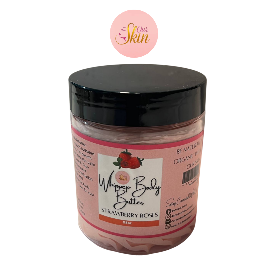 Strawberry Rose Luxury Whipped Body Butter