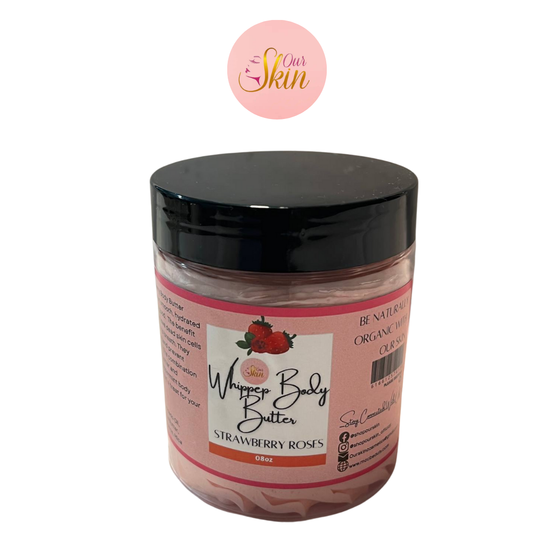 Strawberry Rose Luxury Whipped Body Butter